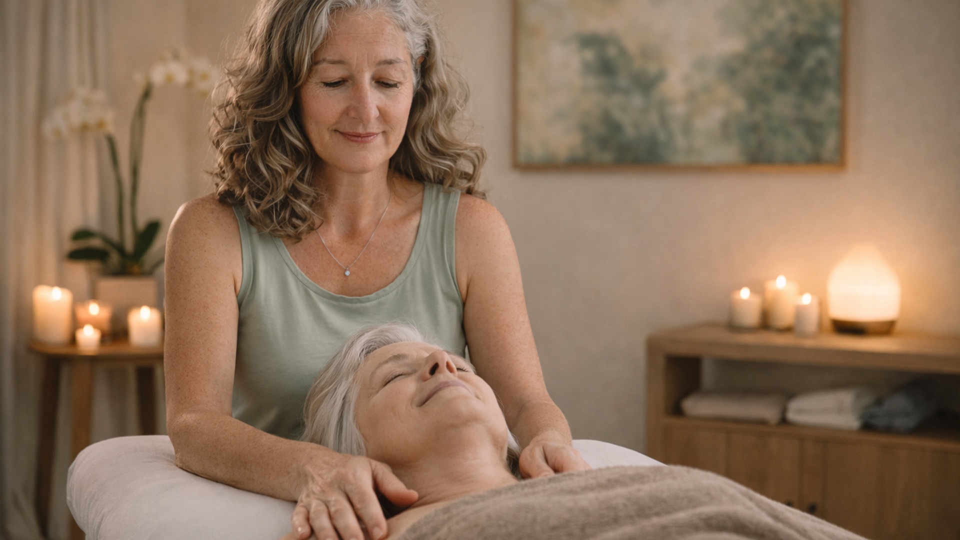 Ambiance de relaxation et bien-être au cabinet